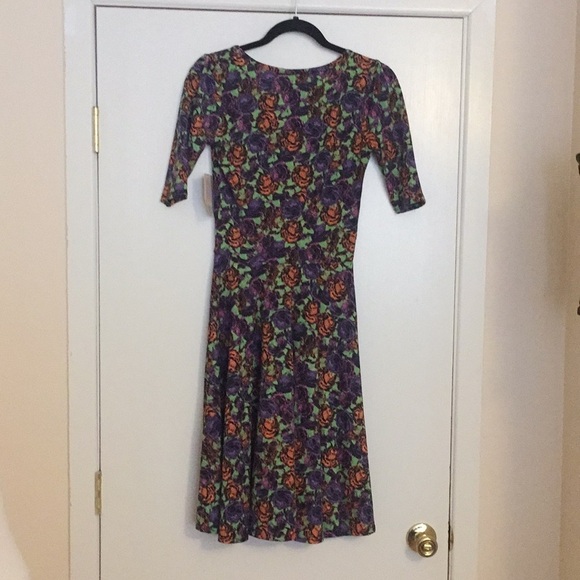 XS LuLaRoe Nicole Dress D05 834 - Picture 4 of 5